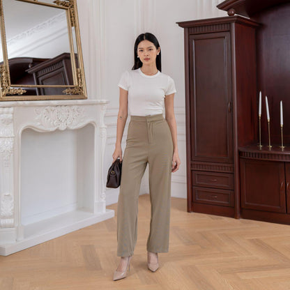 AIJO | Louise Knit Long Pants