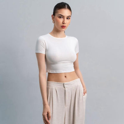 Joyce by AIJO - Vio Oneck Crop Top