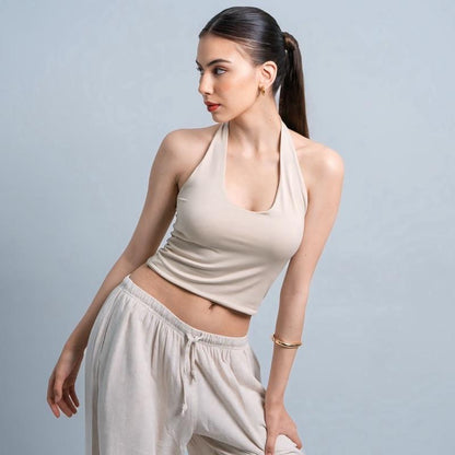 Joyce by AIJO - Kay Halter Neck Tank