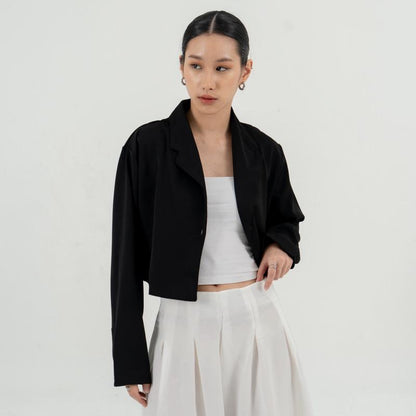 AIJO | Fedora Blazer Top