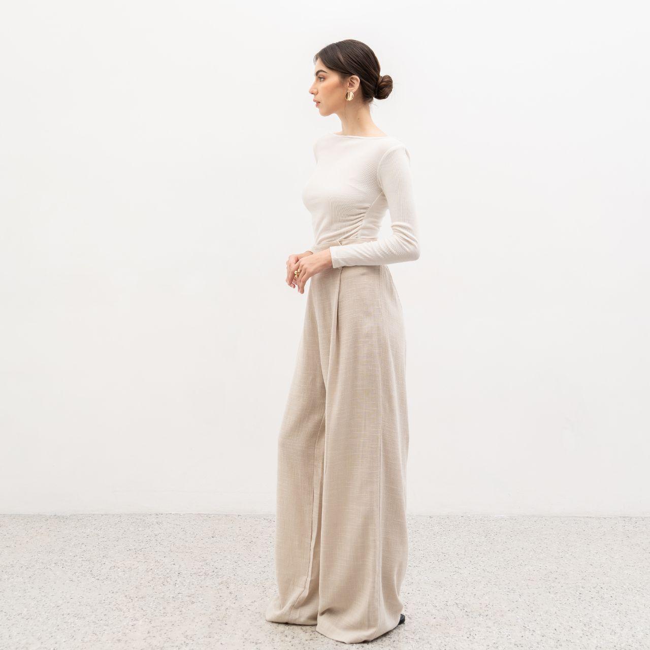 joyce by aijo - caterine linen cullote