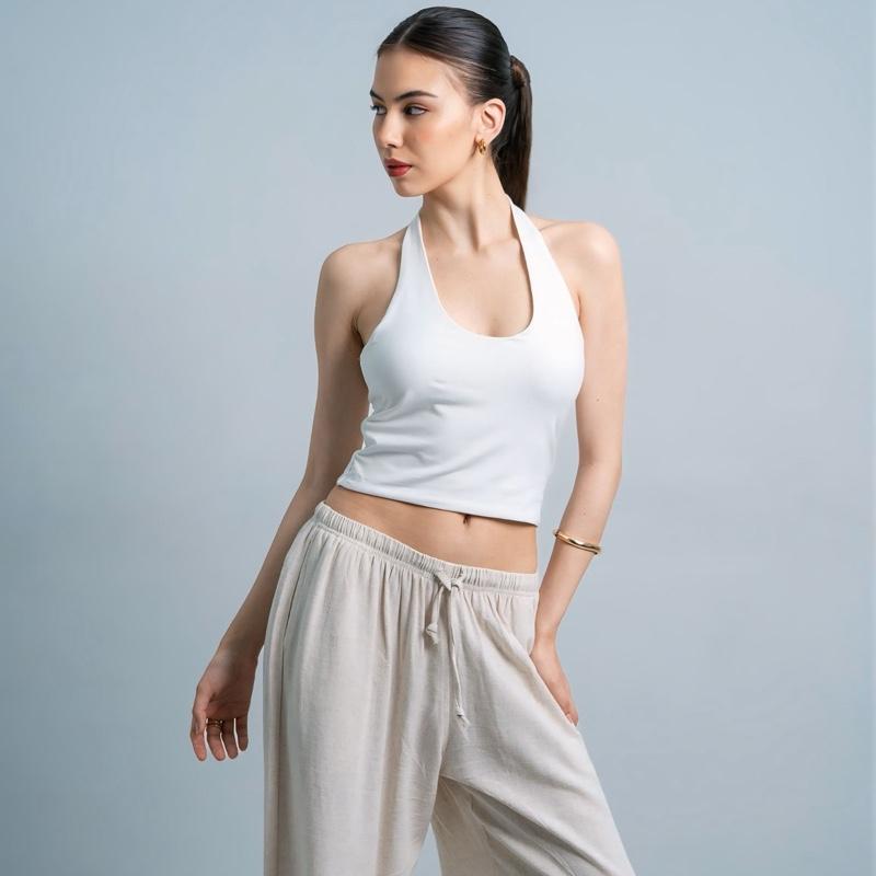 joyce by aijo - kay halter neck tank