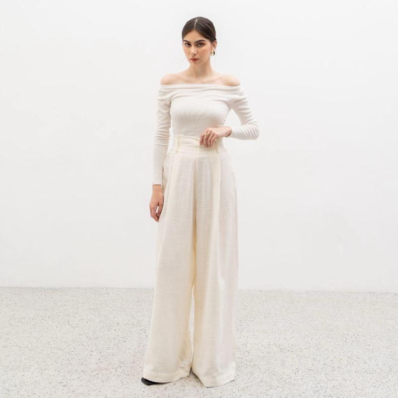 joyce by aijo - caterine linen cullote