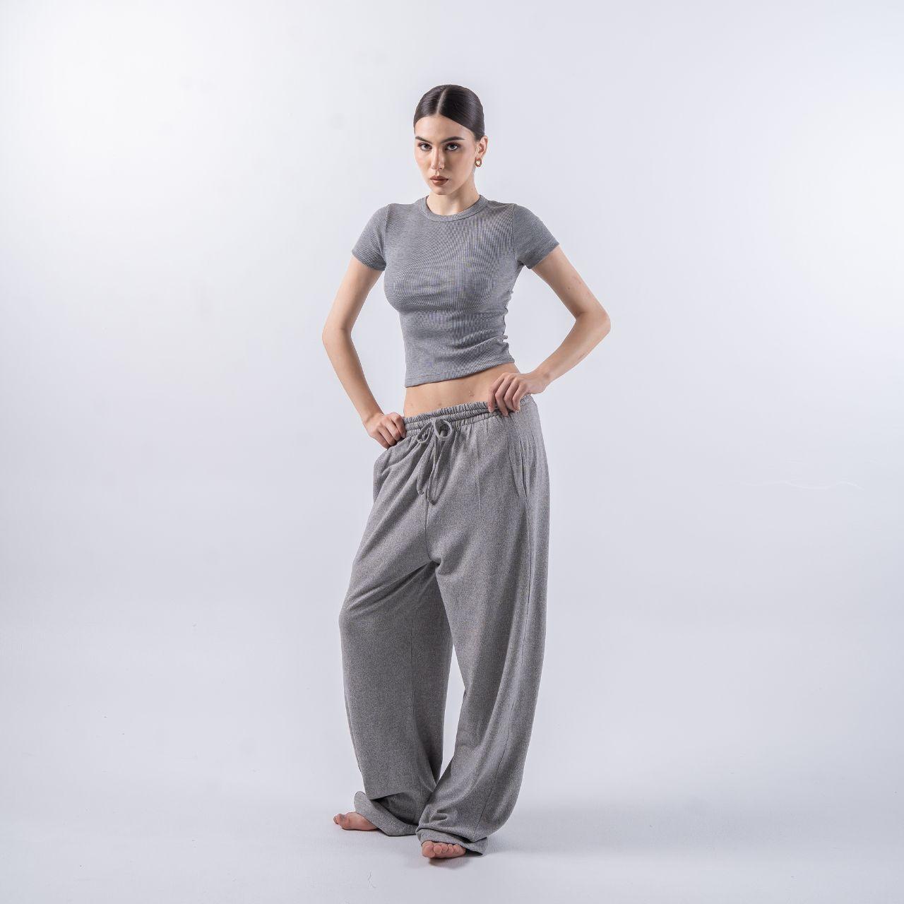 joyce by aijo - hailee oneck top rib katun