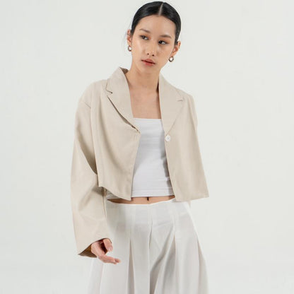 AIJO | Fedora Blazer Top