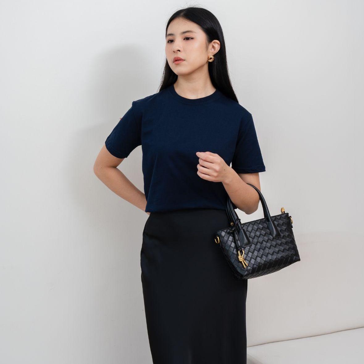 aijo | kaos cewek polos lembut 24s basic cotton halus