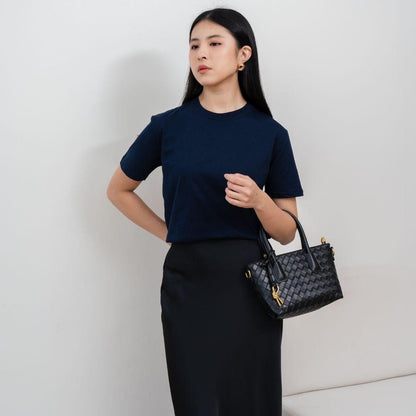 AIJO | Kaos Cewek Polos Lembut 24s Basic Cotton Halus