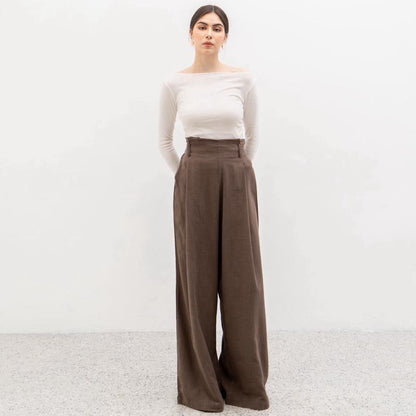 Joyce by AIJO - Caterine Linen Cullote