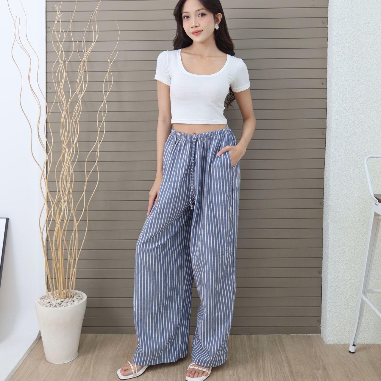 joyce by aijo - zowie katun stripe cullote