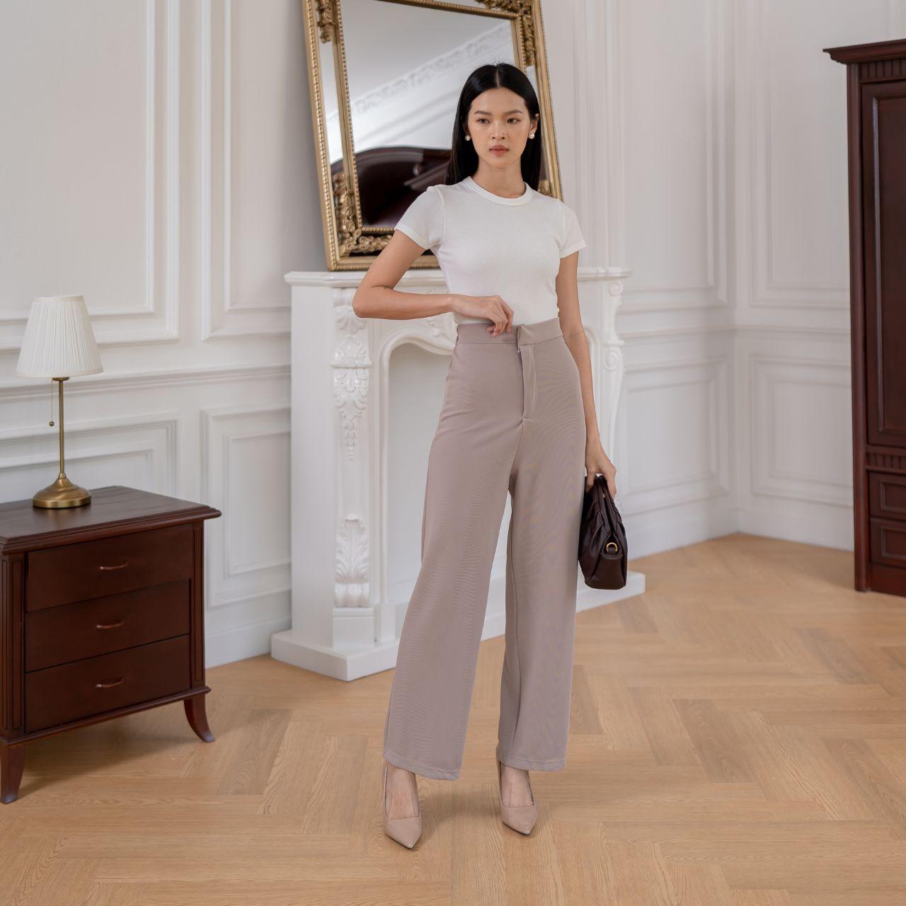 aijo | louise knit long pants