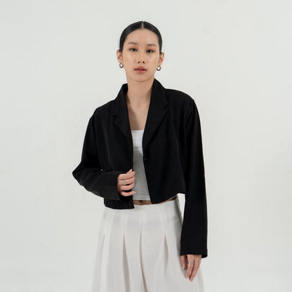 AIJO | Fedora Blazer Top