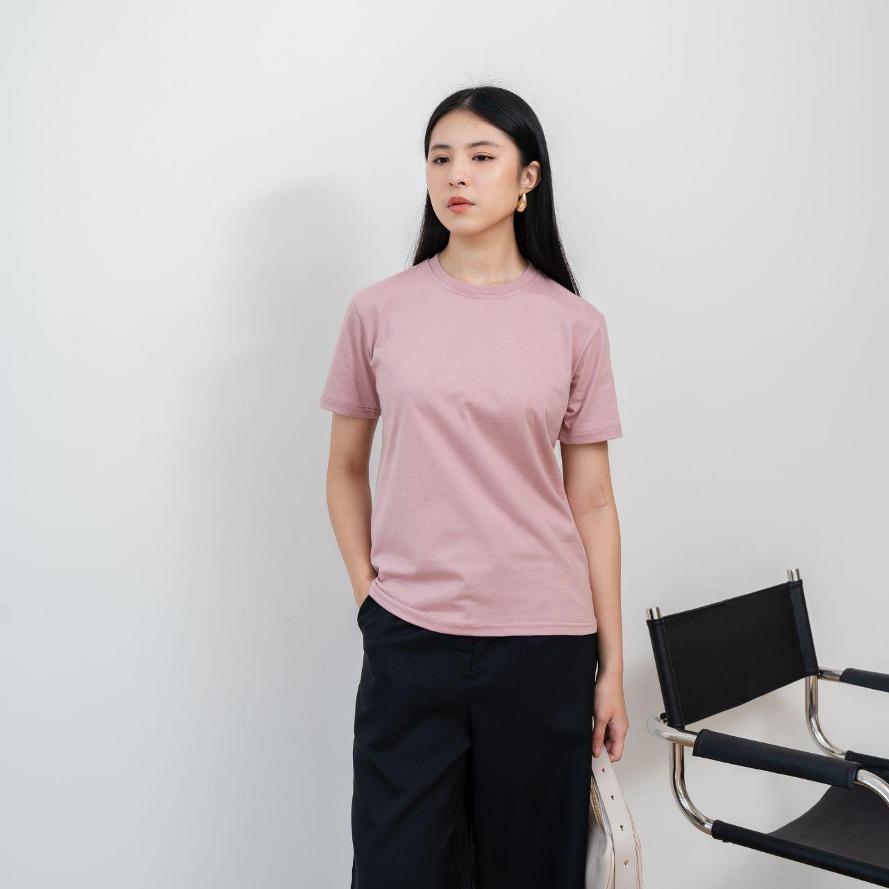 aijo | kaos cewek polos lembut 24s basic cotton halus