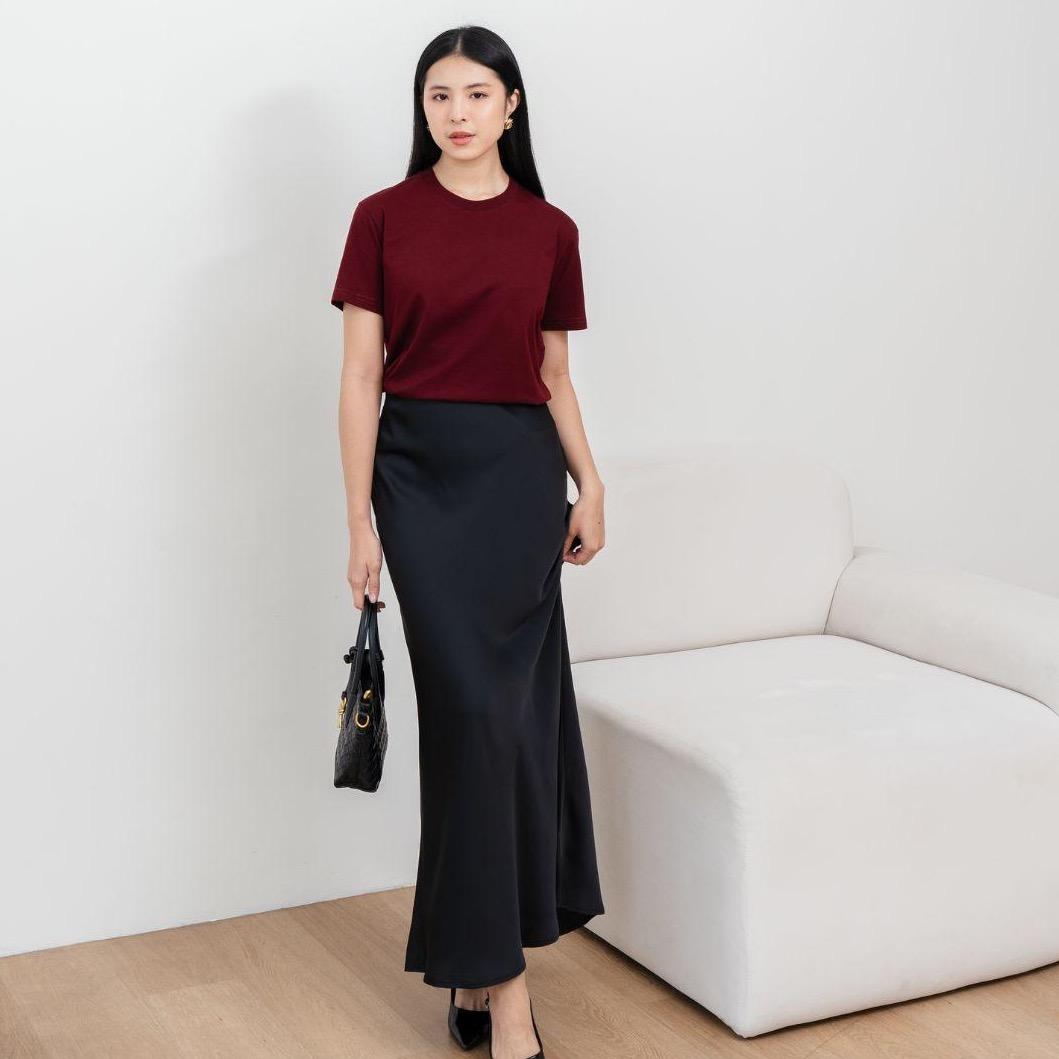 aijo | kaos cewek polos lembut 24s basic cotton halus