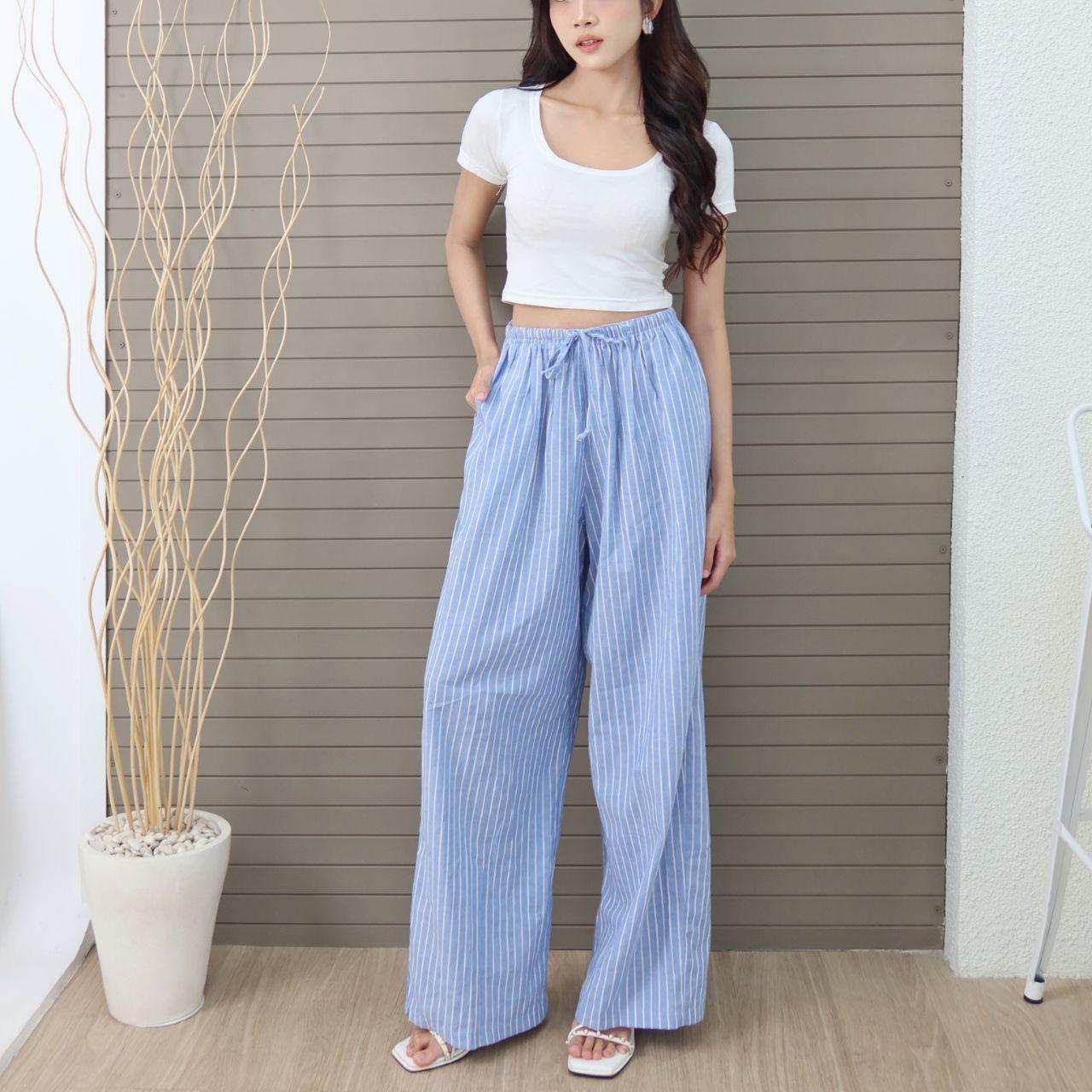 joyce by aijo - zowie katun stripe cullote