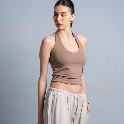 Joyce by AIJO - Kay Halter Neck Tank