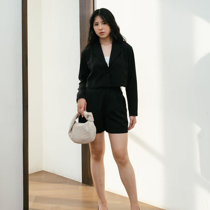 AIJO | Fedora Blazer Top