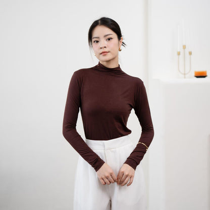 Joyce by AIJO - Amoy Turtle Neck Longsleeve Top